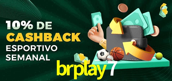 10% de bônus de cashback na brplay7